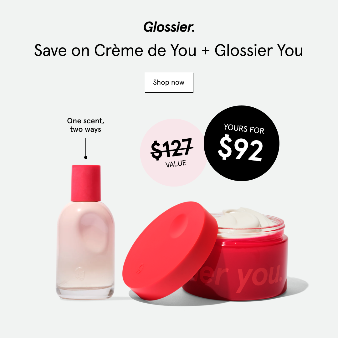 Glossier Facebook ad
