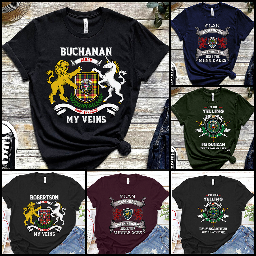 Scotland Tartan Store Facebook ad: Looking for a stylish way to show off…
