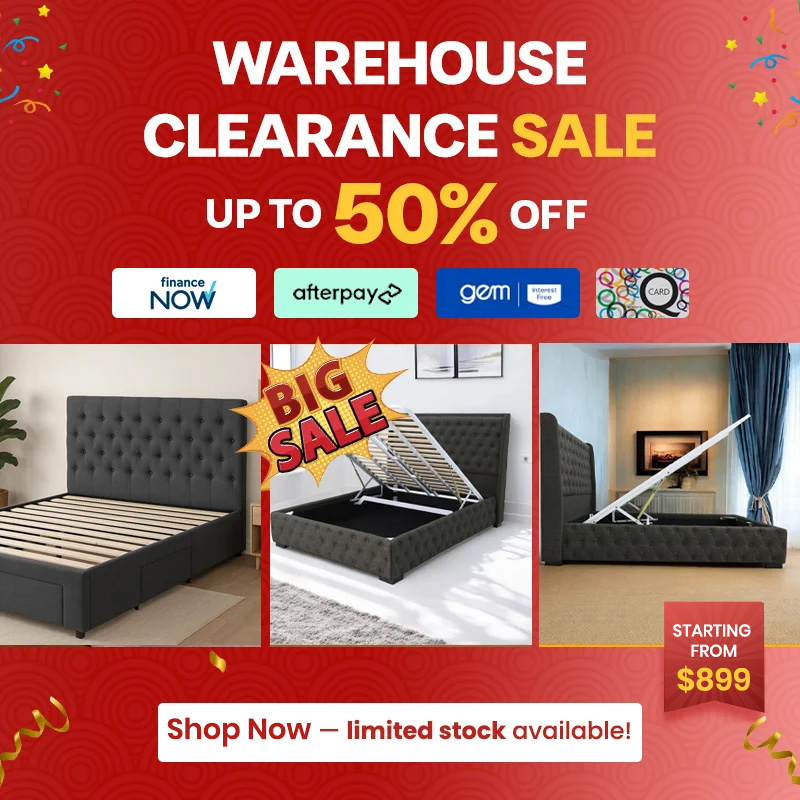 Furniture Tree Facebook ad: Limited Stock, Shop Now