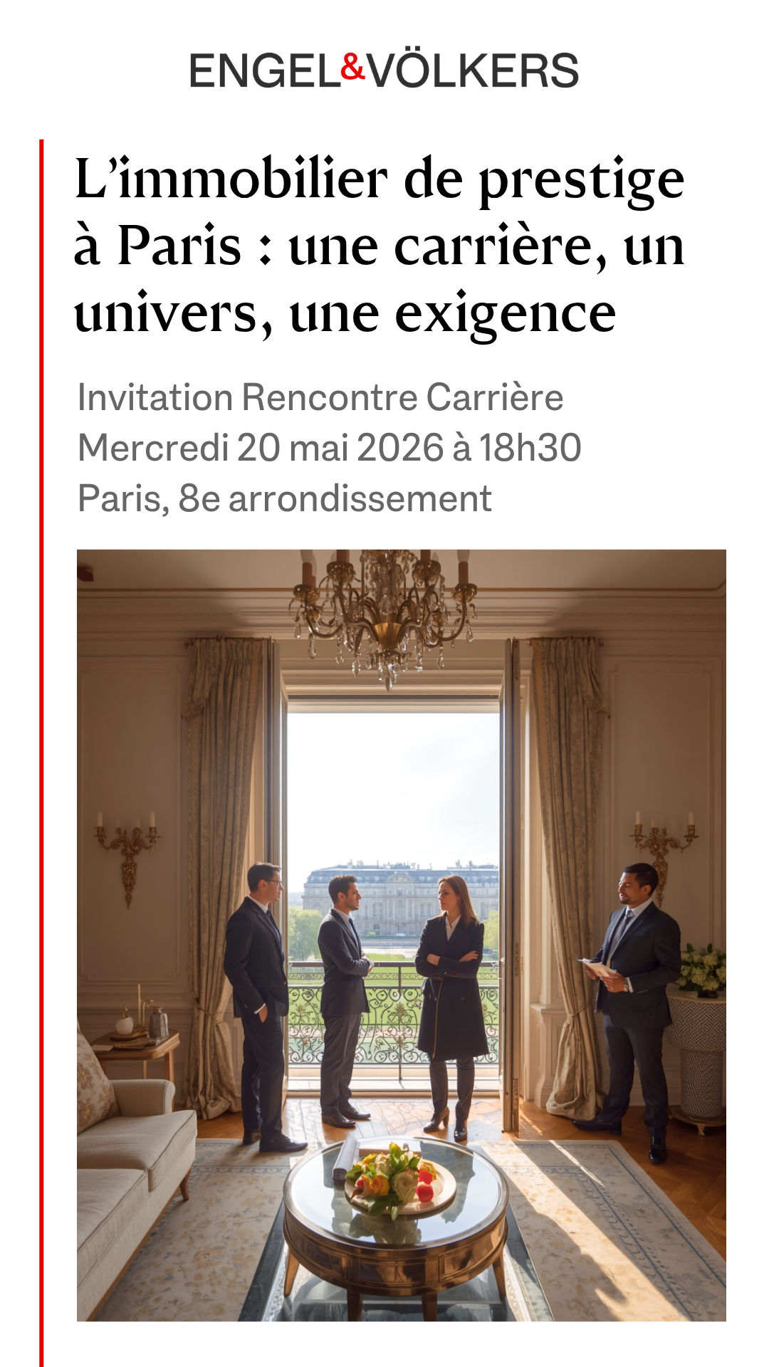 Engel & Völkers Paris Facebook ad from Jun 2, 2026