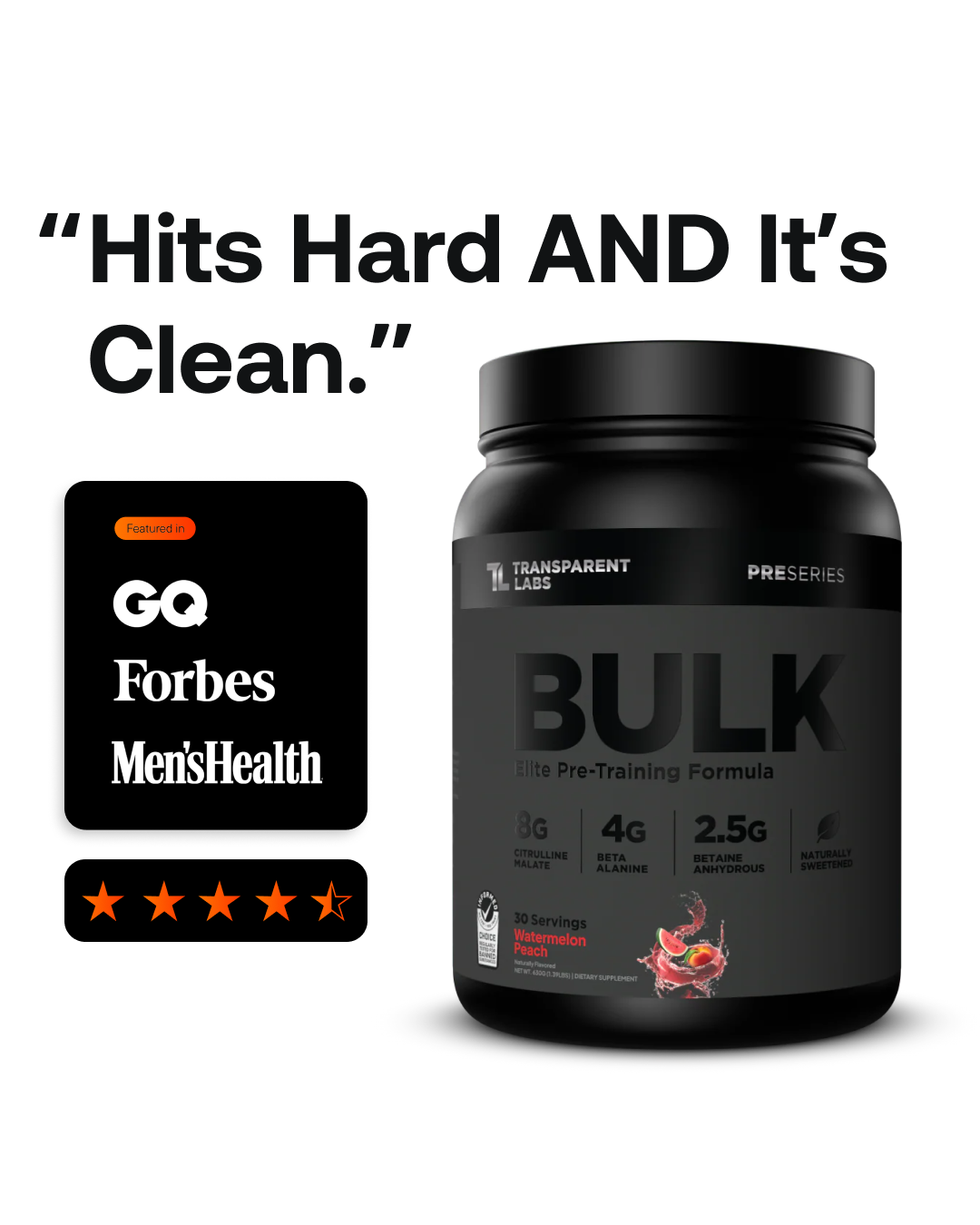 Transparent Labs Facebook ad
