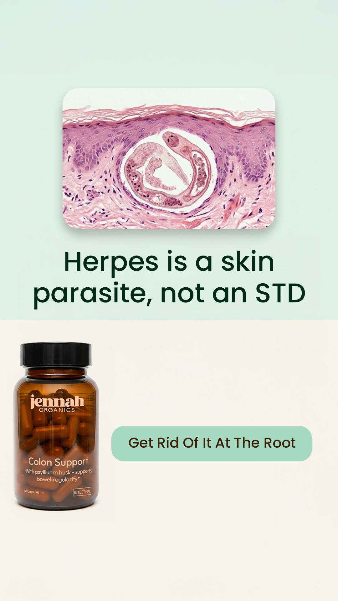 Jennah Organics Facebook ad