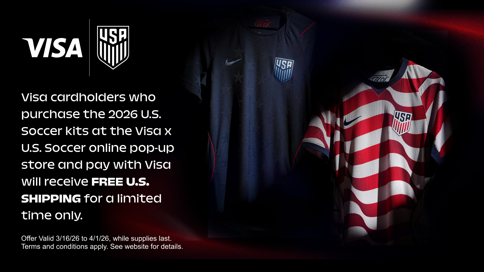 U.S. Soccer Facebook ad from Mar 17, 2026
