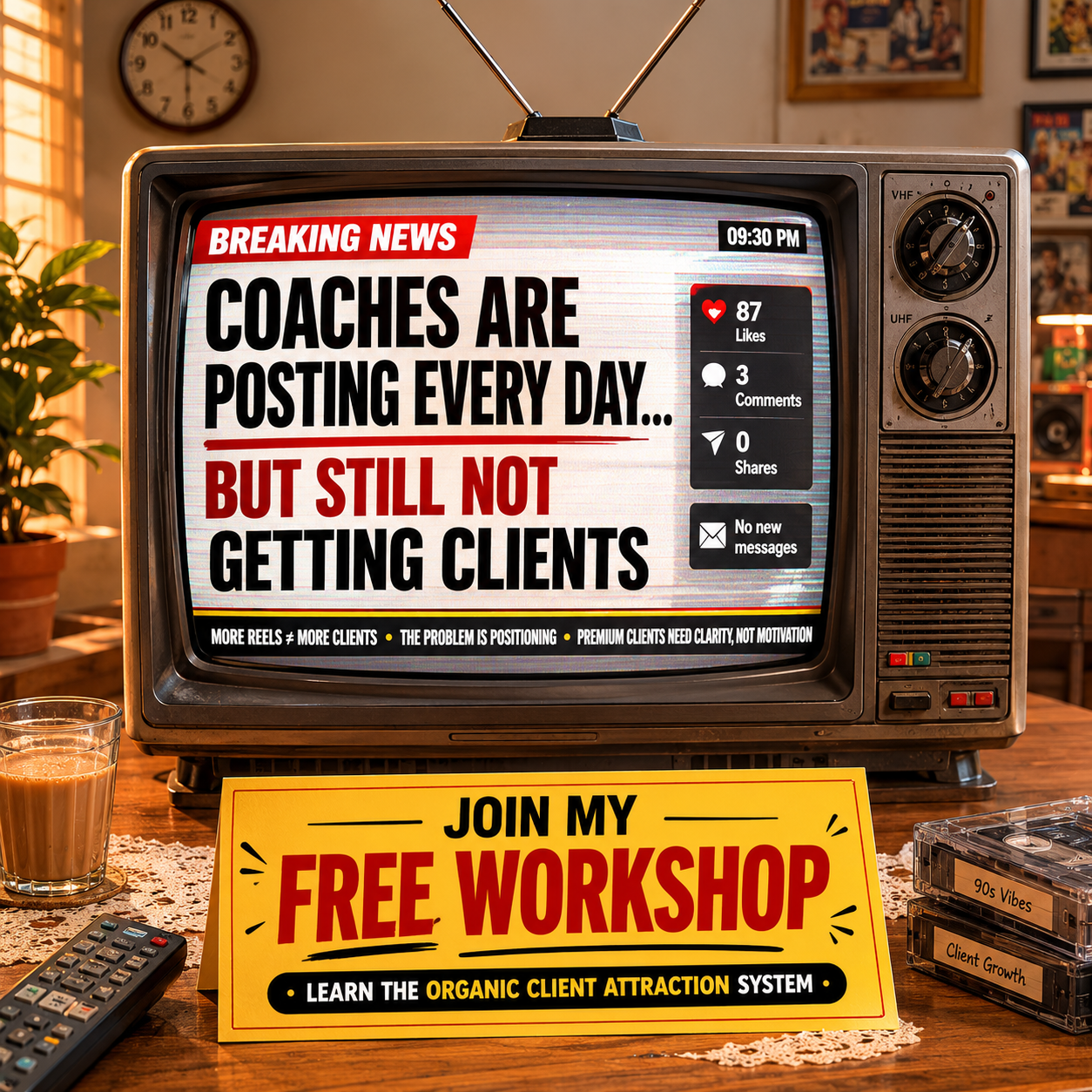 Business Coach Chiranjivee Facebook ad from May 12, 2026