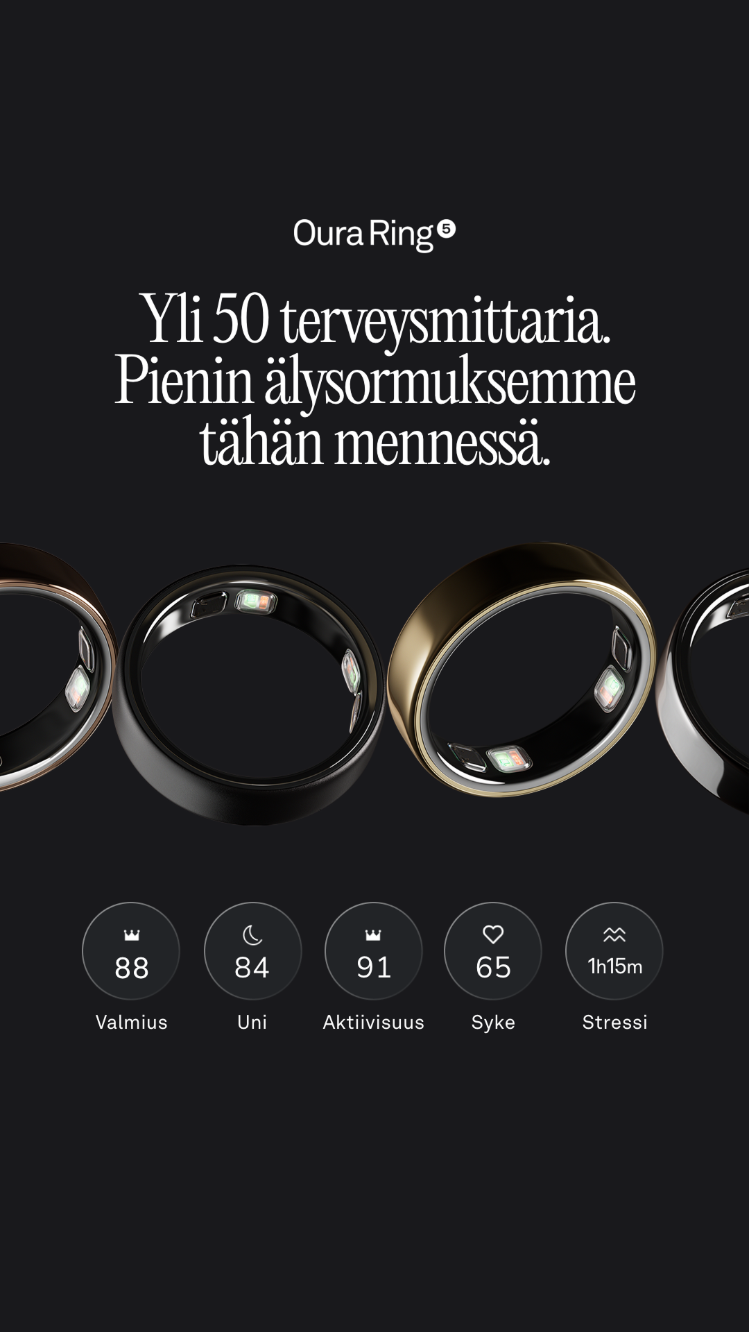 ŌURA Facebook ad