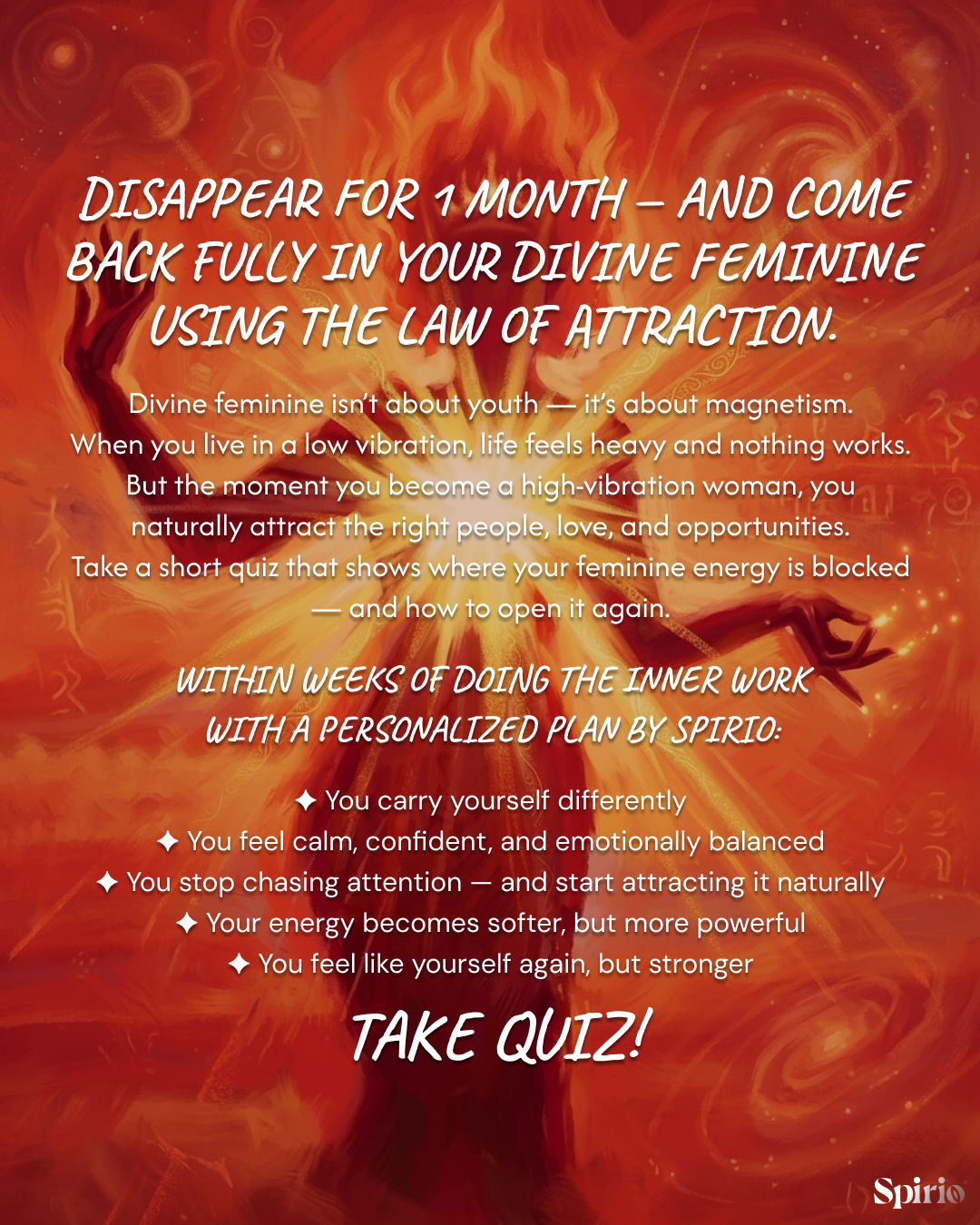 Spirio Facebook ad: Take Test