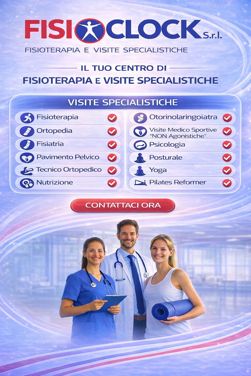 Fisioclock SRL Facebook ad