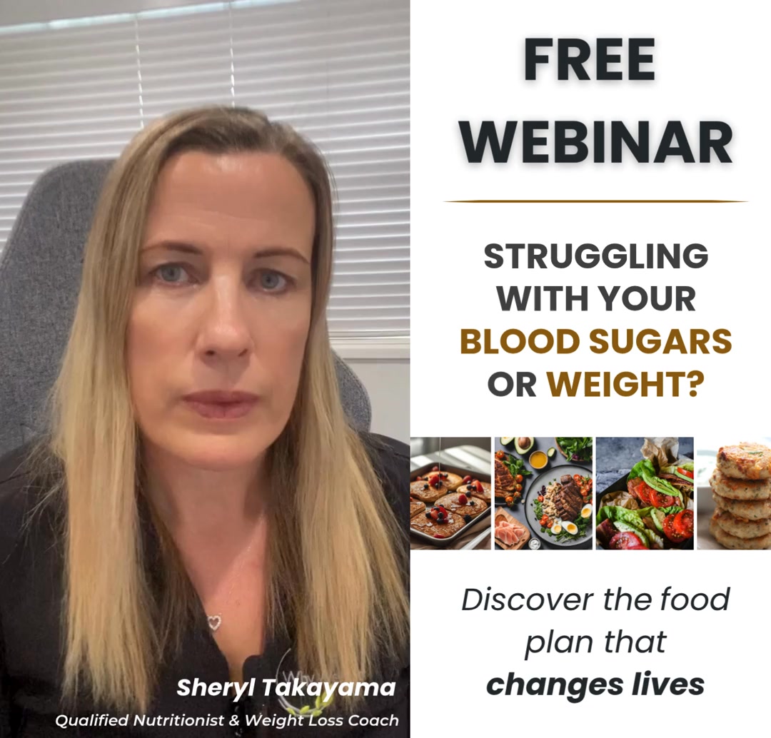 Why Weight Nutrition: Weight Loss Coaching & Online Programmes Facebook ad: Free Webinar: Support healthy blood sugar with food