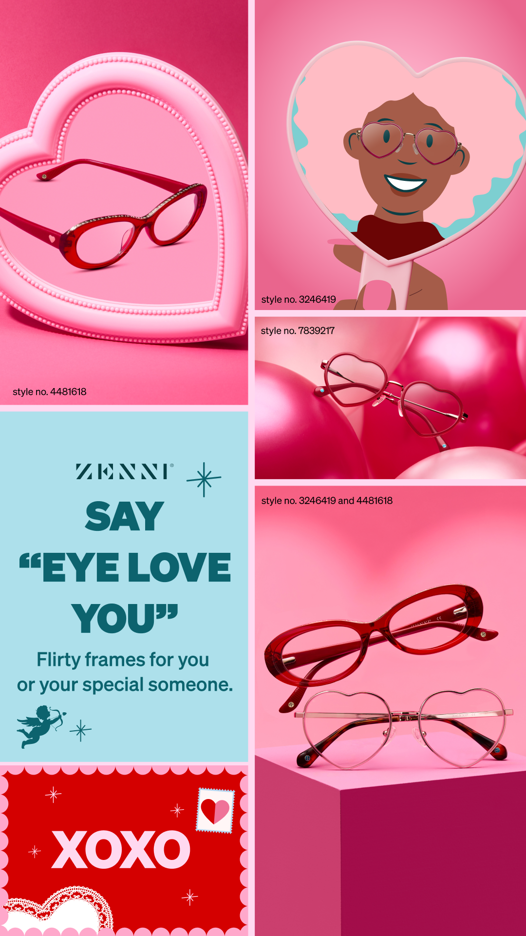 Zenni Optical Facebook ad