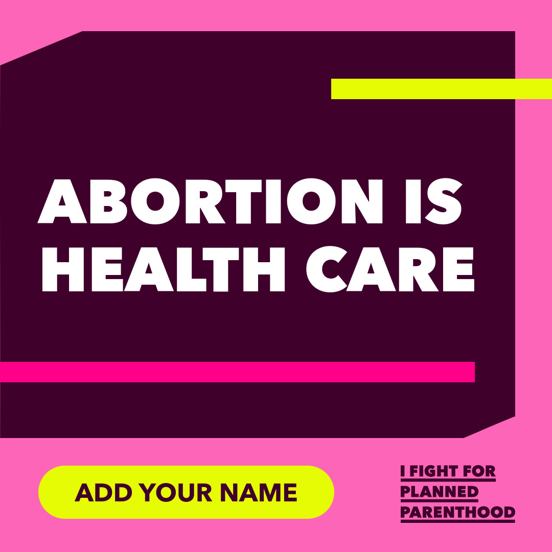 Planned Parenthood Action Facebook ad