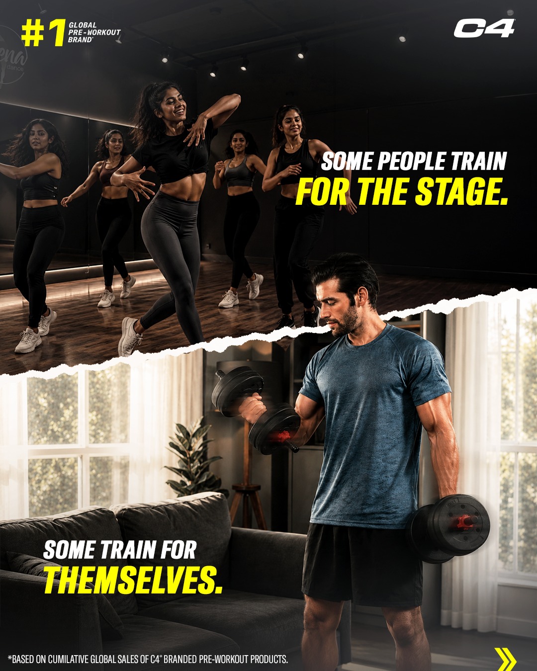 C4 Cellucor India Facebook ad