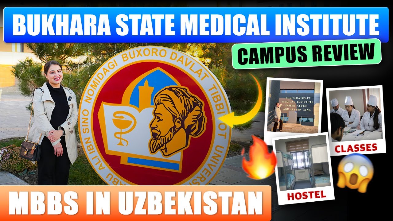 Study Abroad Campus Facebook ad: Bukhara State Medical Institute Uzbekistan Campus Tour for…