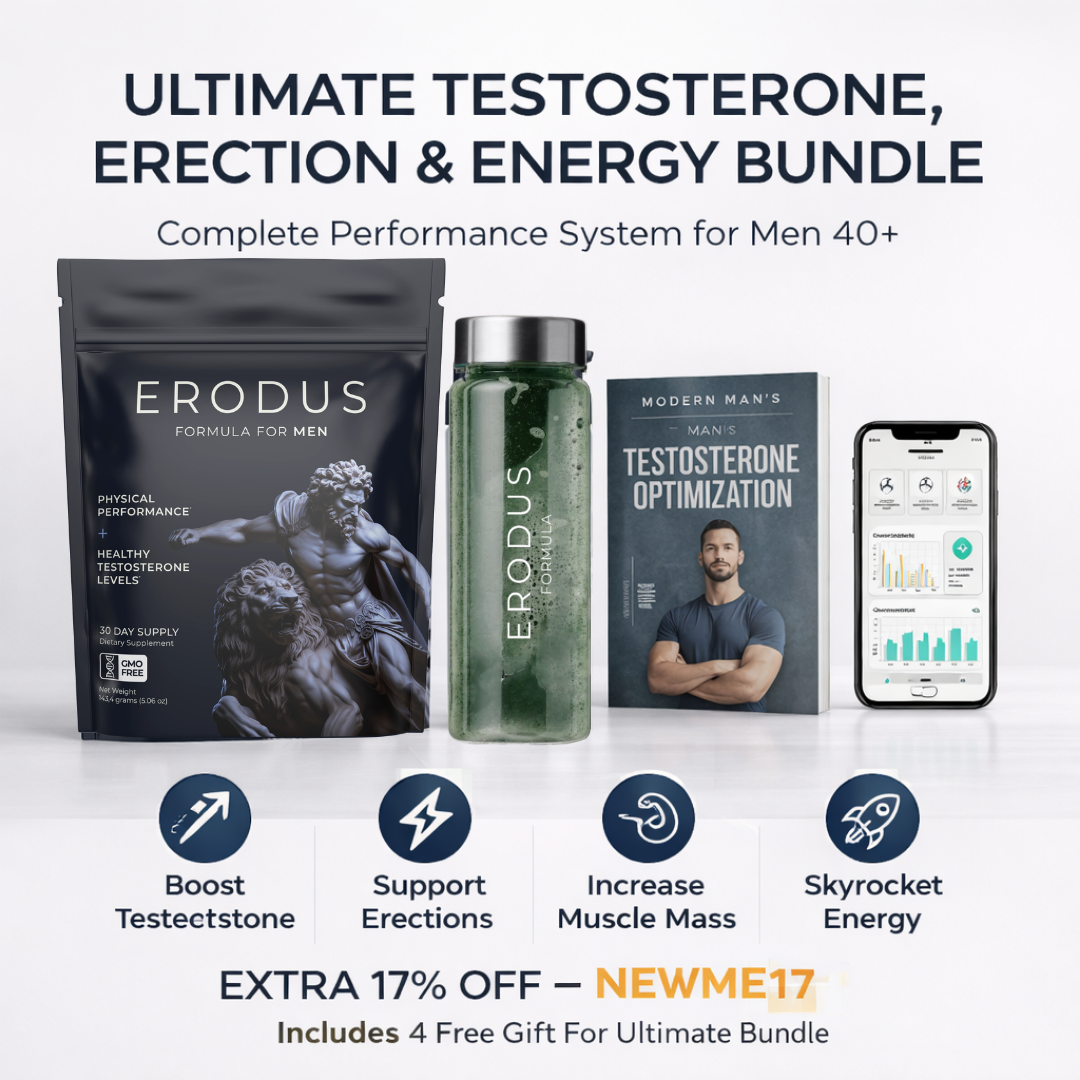 Erodus Formula For Men Facebook ad
