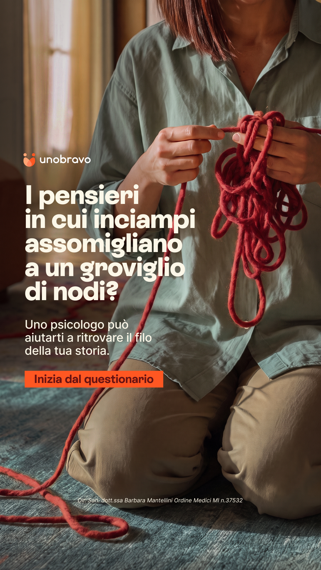 Unobravo Facebook ad