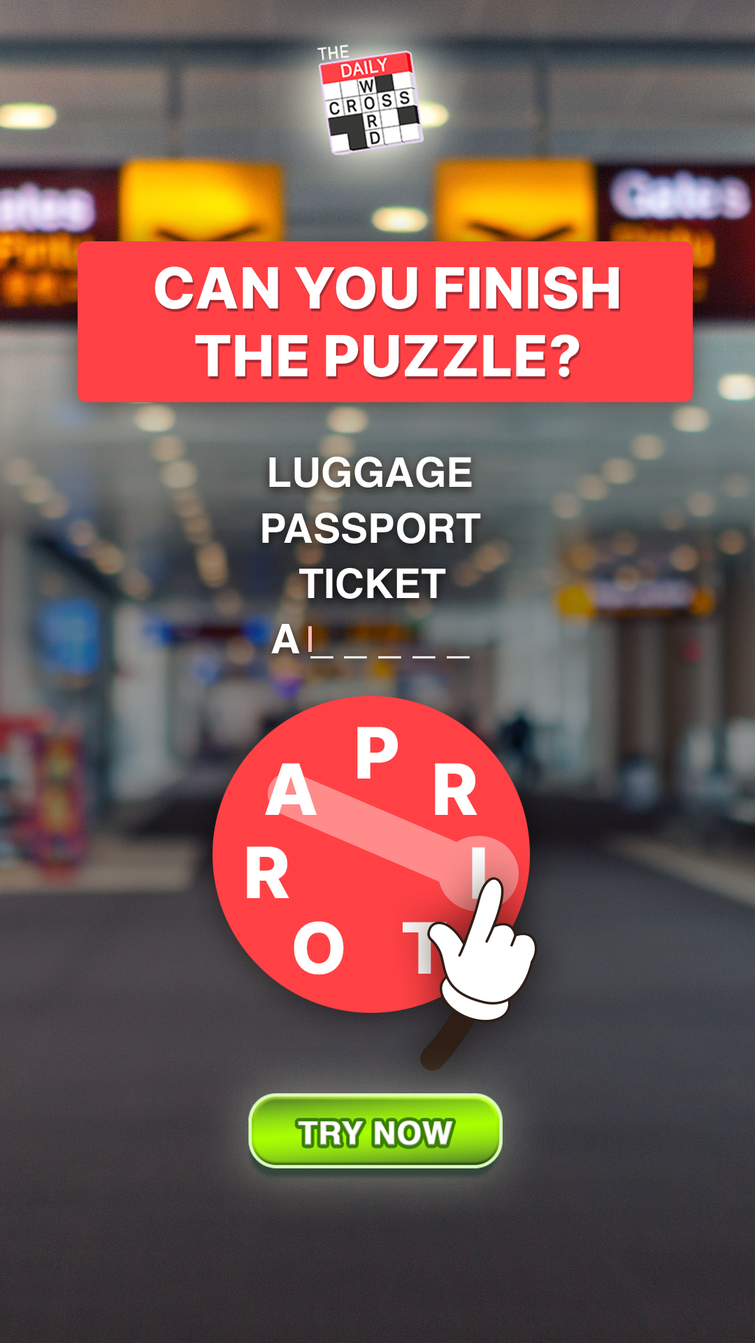 The Daily Crossword Facebook ad from Nov 18, 2025