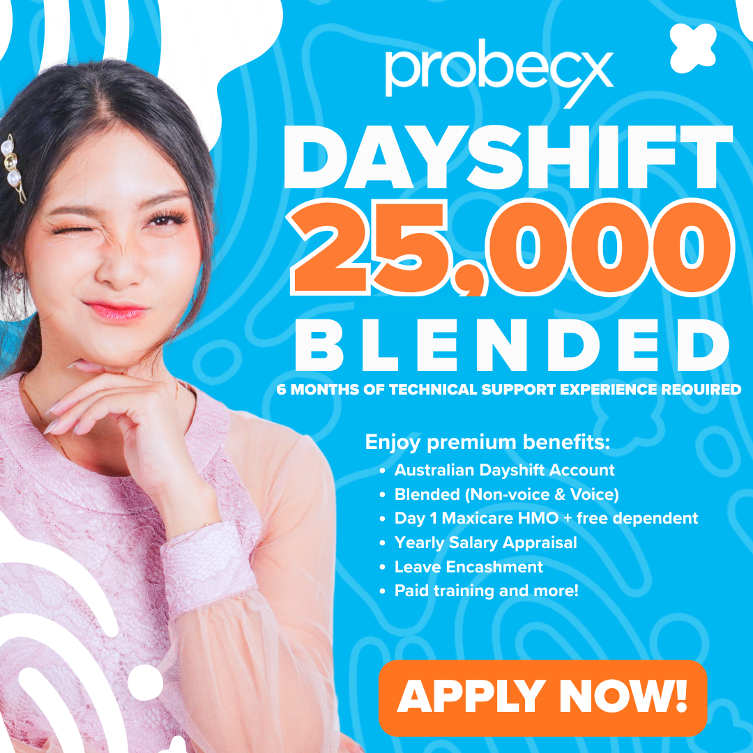 Probe CX Philippines Facebook ad