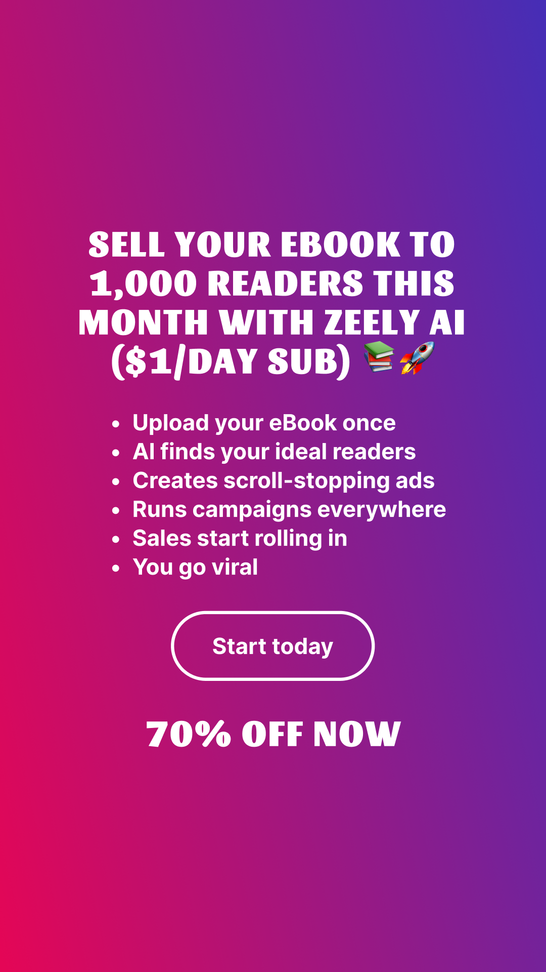 Zeely: Grow Sales with AI Facebook ad
