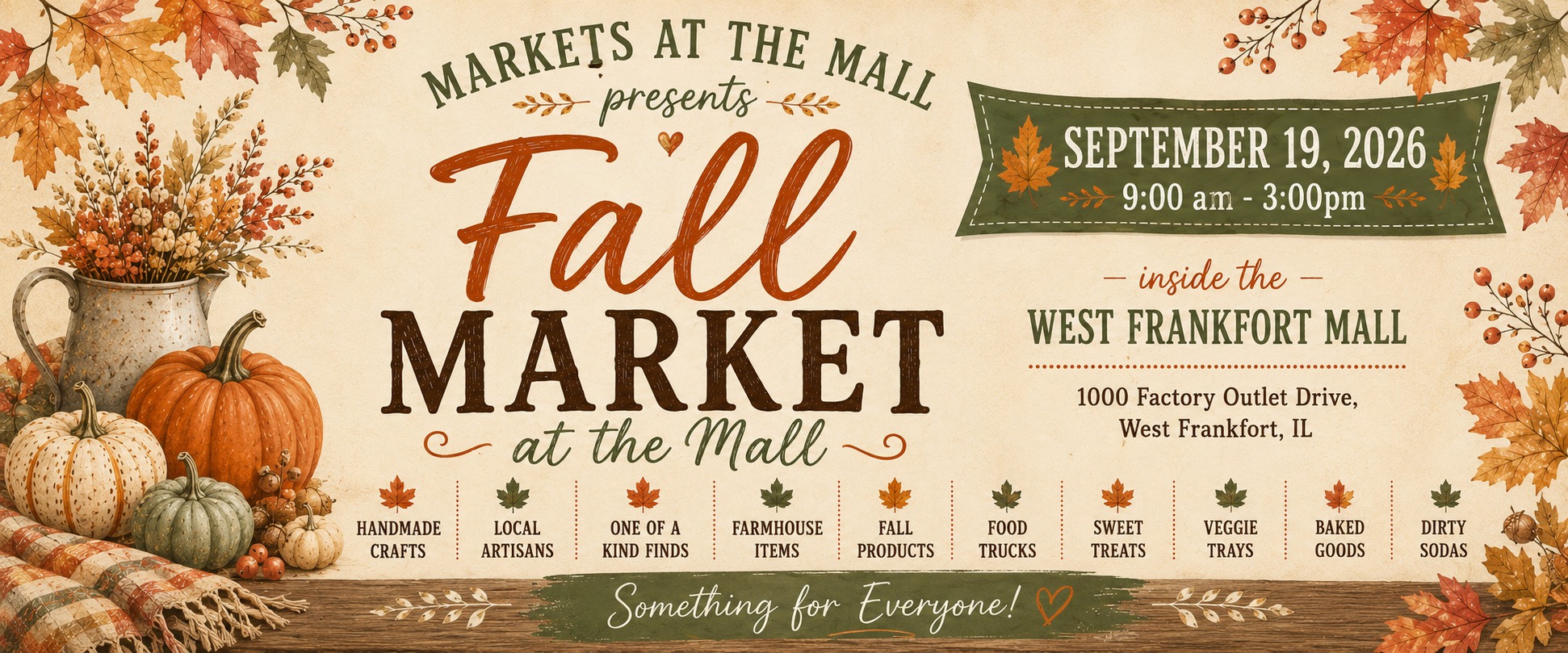 Markets at the Mall Facebook ad