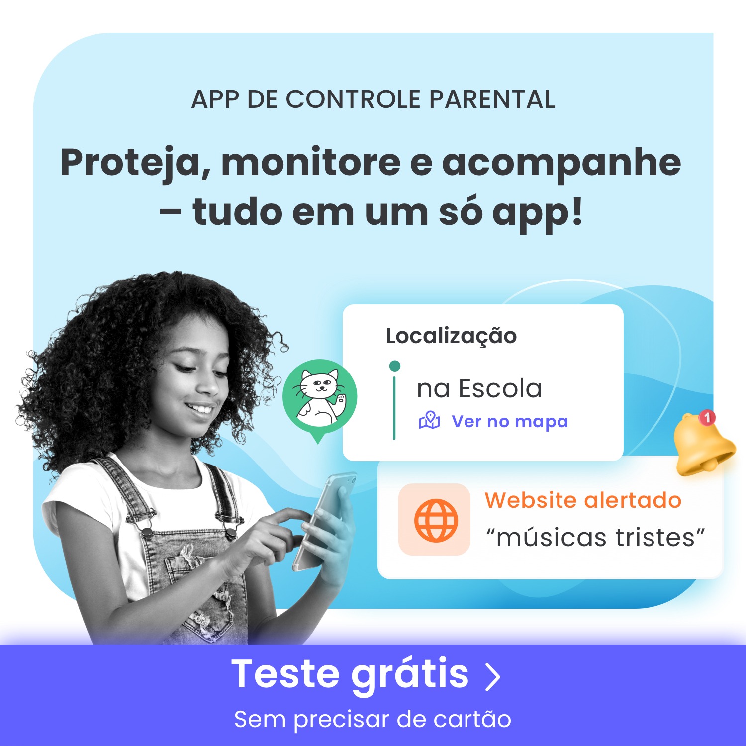 Qustodio Facebook ad