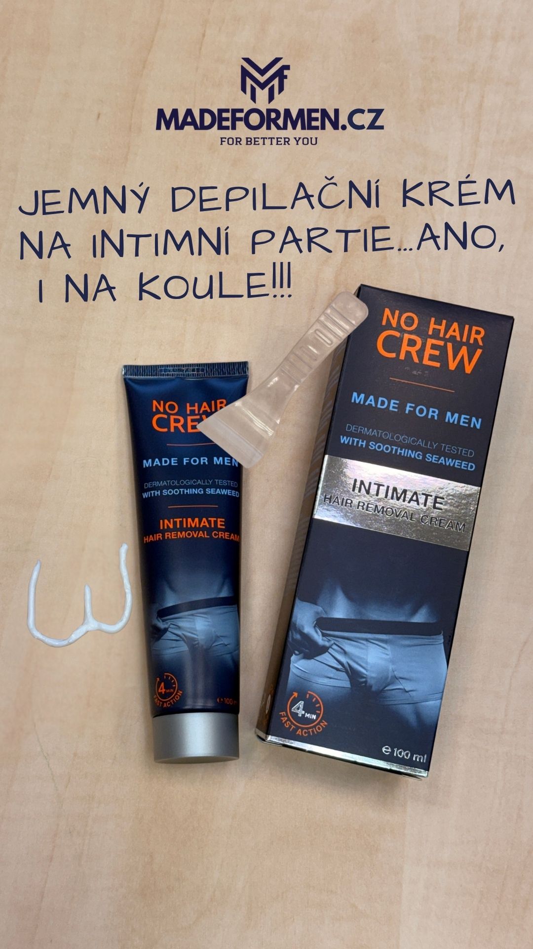 Madeformen.cz Facebook ad