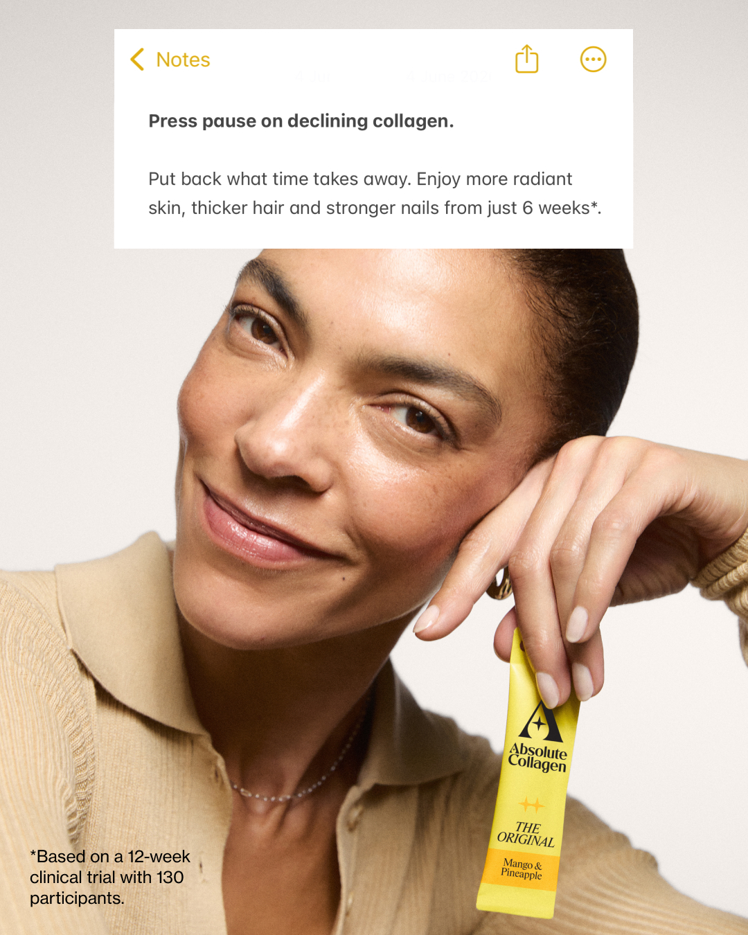 Absolute Collagen Facebook ad
