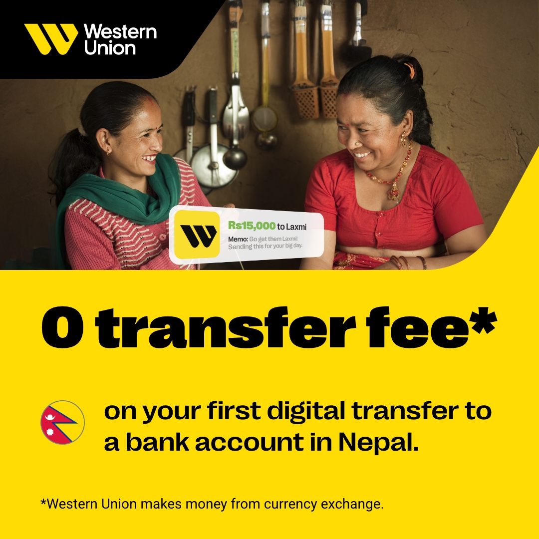 Western Union Facebook ad