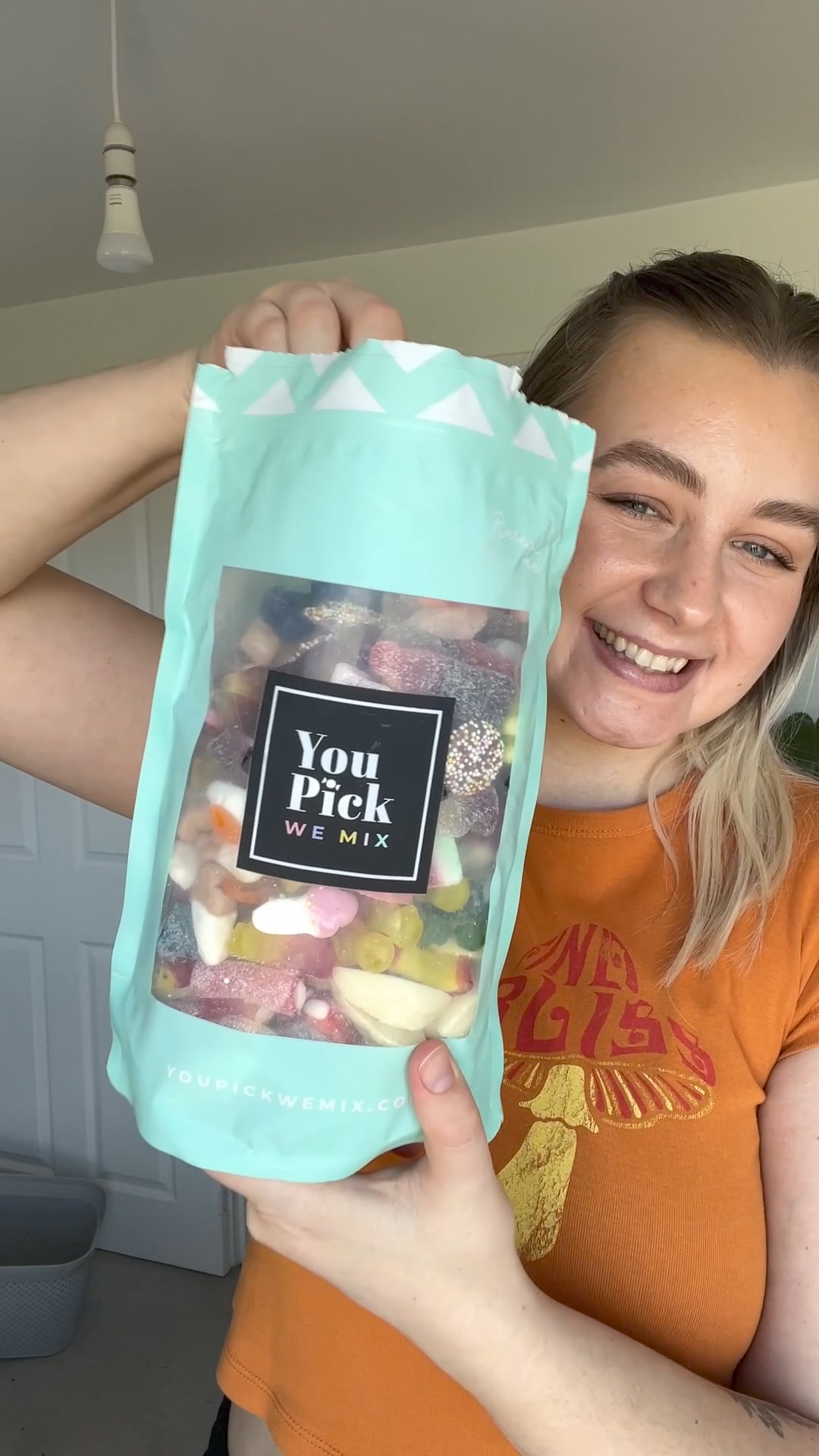 You Pick We Mix Facebook ad: 25% OFF Code TREAT25