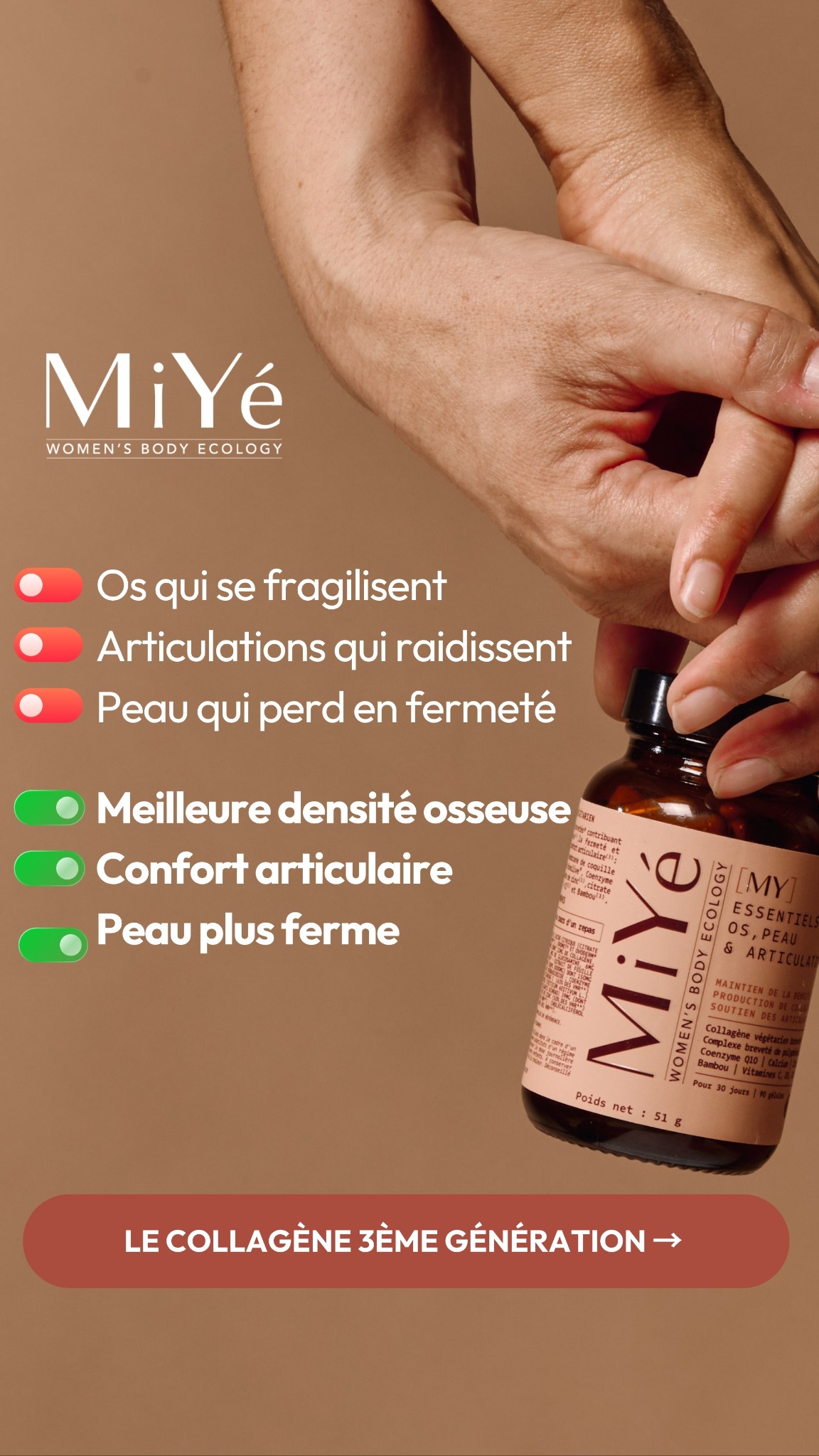 MiYé Facebook ad