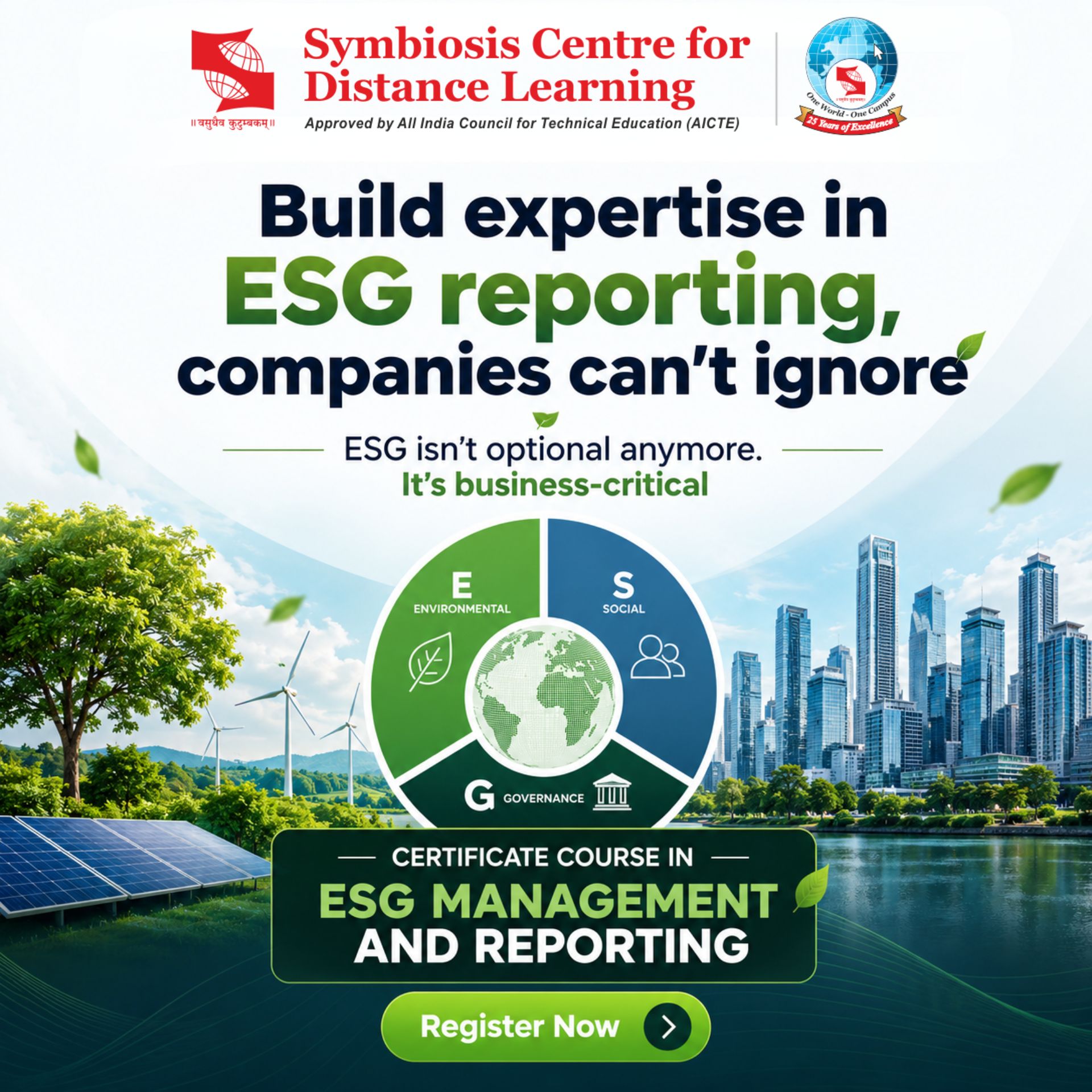 Symbiosis Centre for Distance Learning Facebook ad