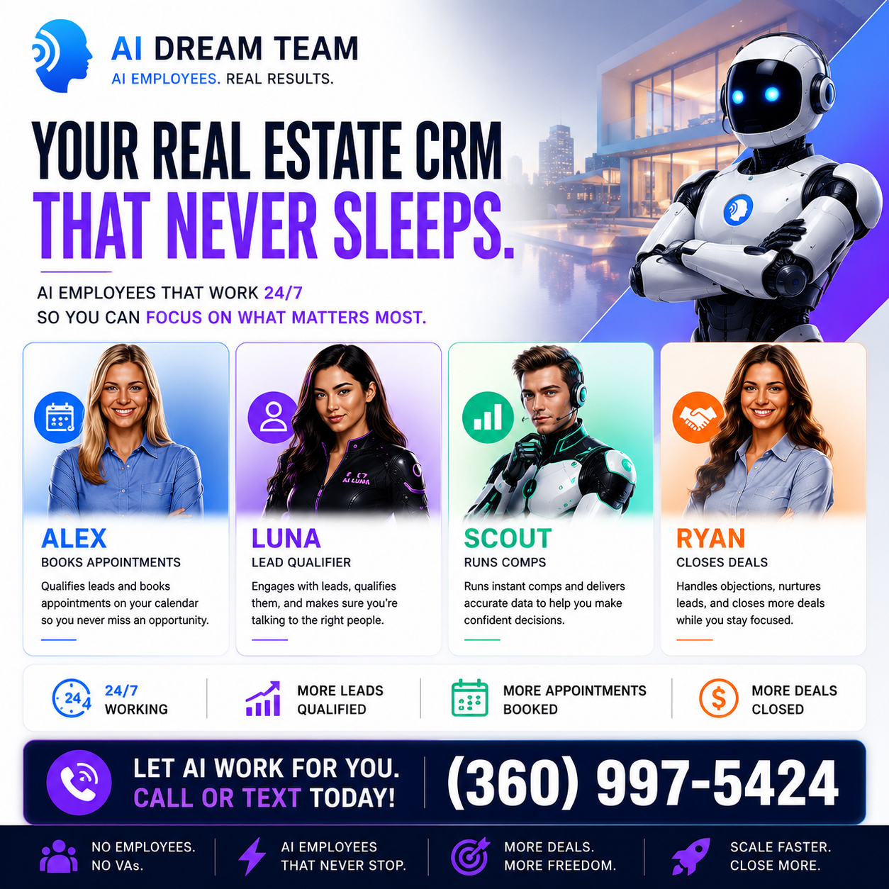 King Khang Facebook ad: Replace Your Wholesaling Team With AI
