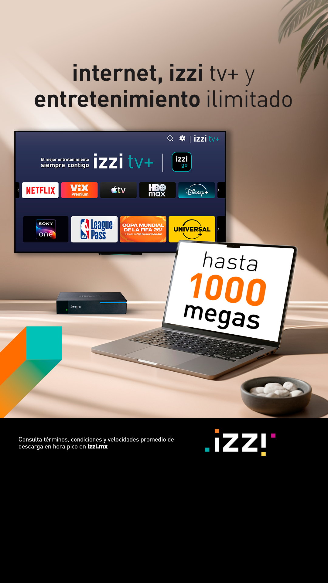 izzi telecom Facebook ad
