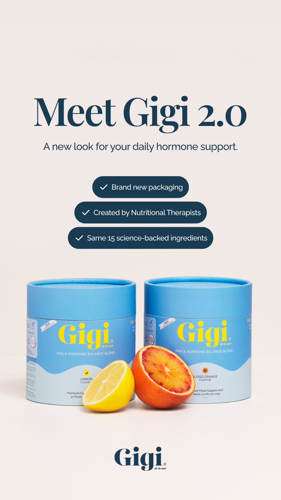 Gigi Supplements Facebook ad