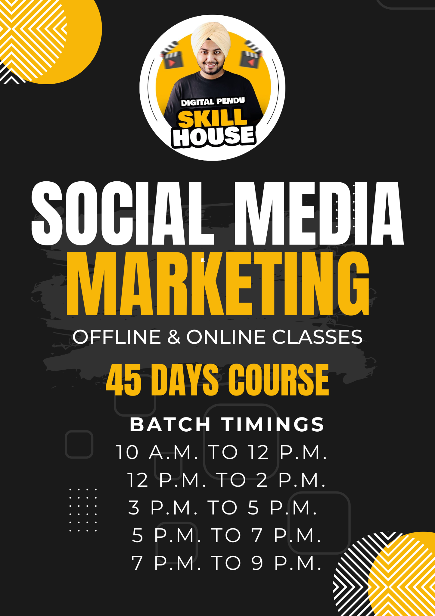 Digital Pendu Skill House Facebook ad: The Best Course To Improve Your Career!