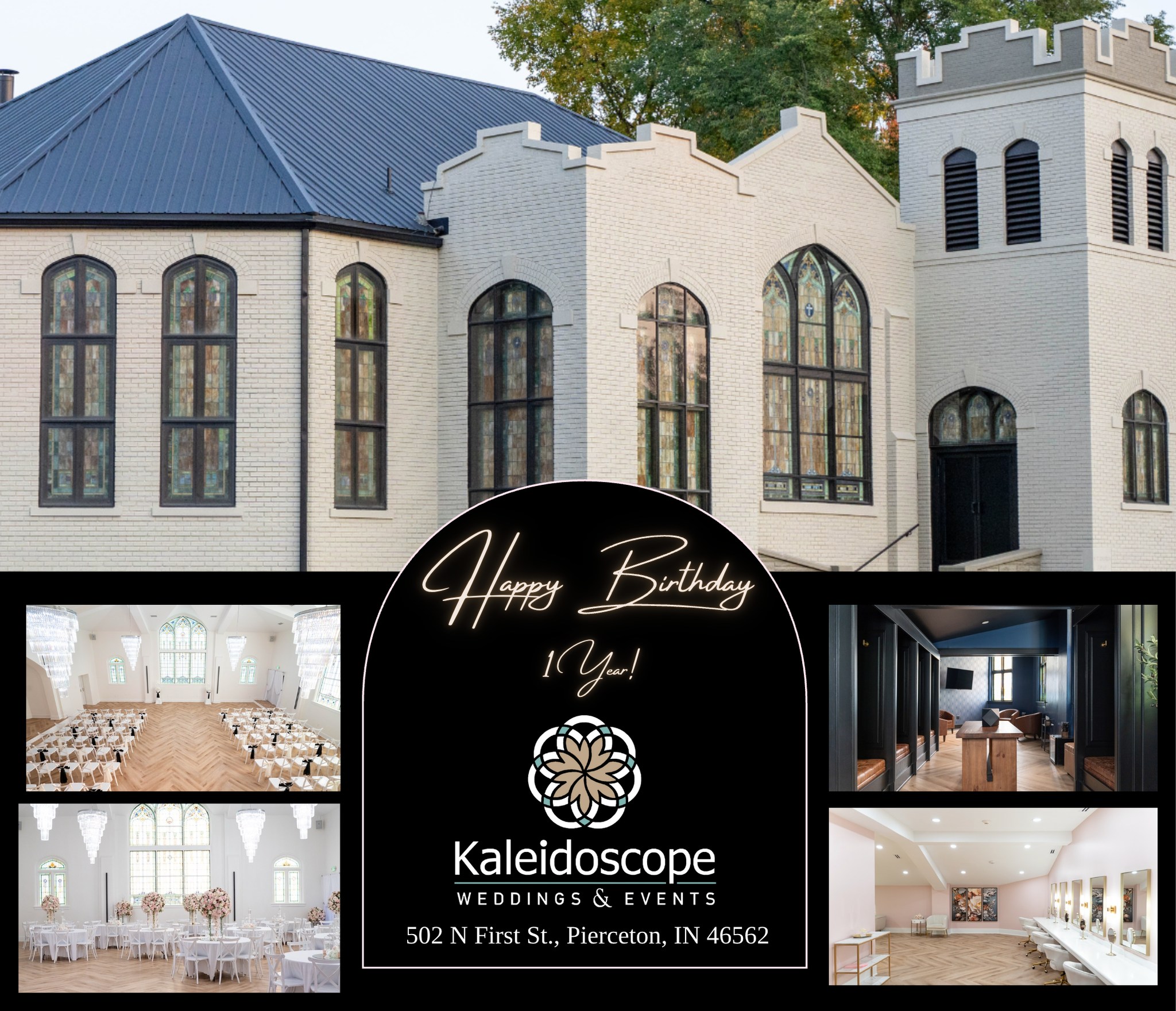 Kaleidoscope Weddings & Events Facebook ad
