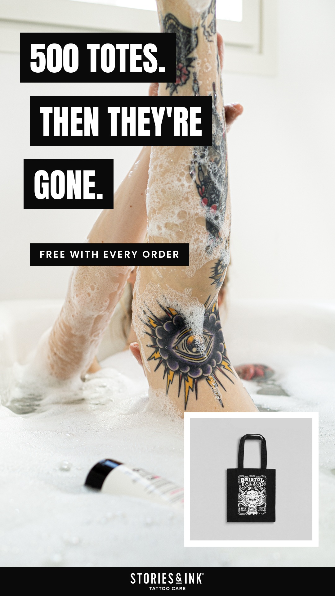 Stories & Ink Facebook ad