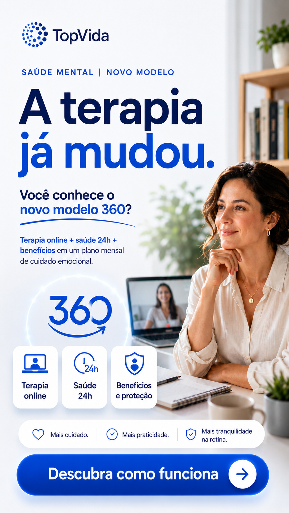 Top Vida Brasil Facebook ad: A terapia já mudou.