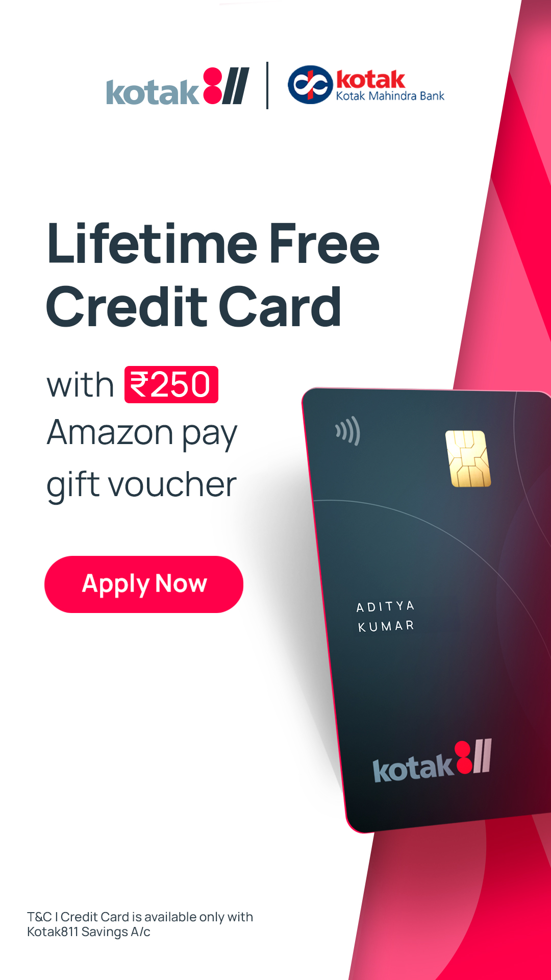 Kotak811 Facebook ad
