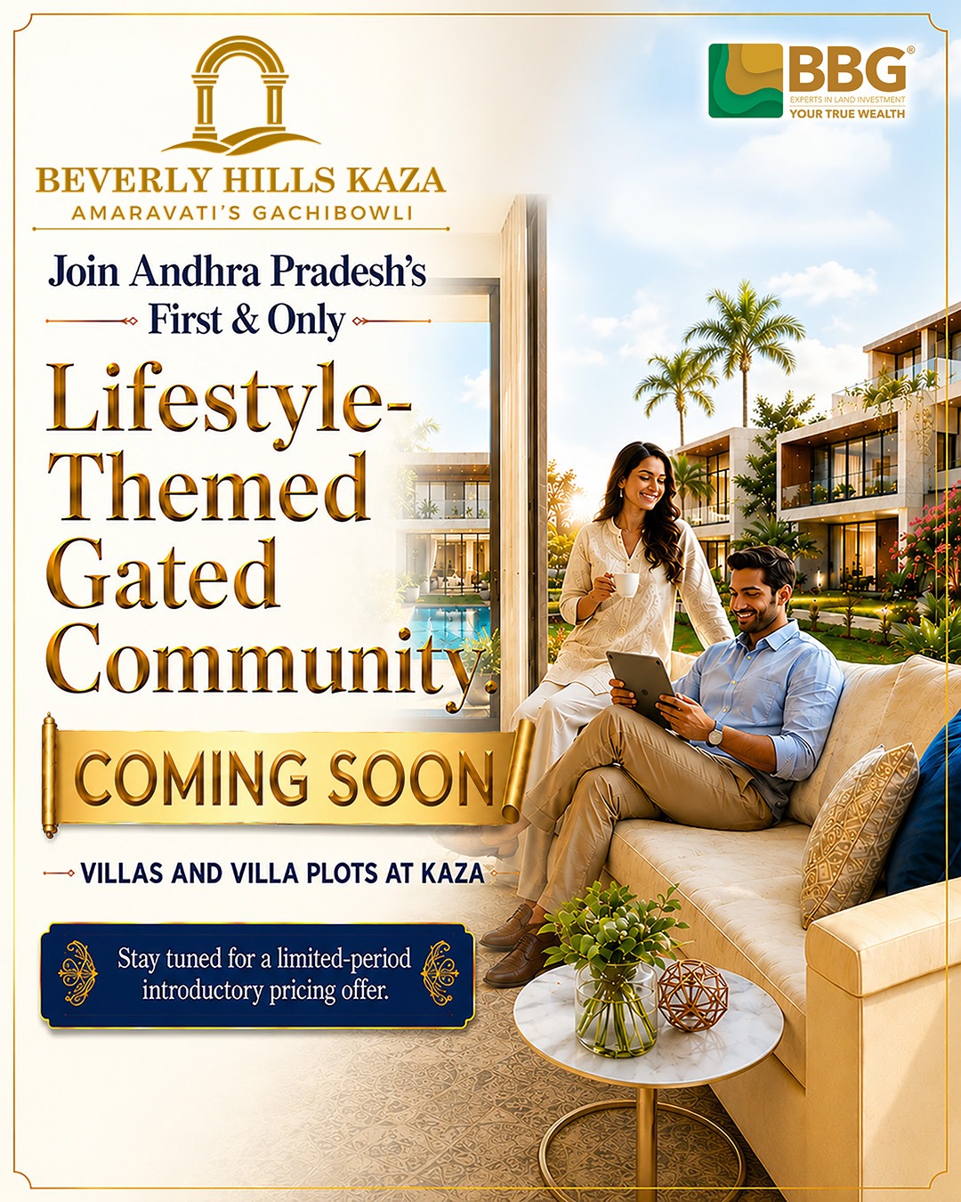 BBG Facebook ad: Beverly Hills Kaza - Phase III Launches soon