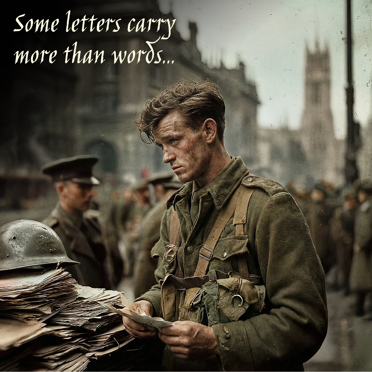 P.S. Letters Facebook ad: One story. 12 months.