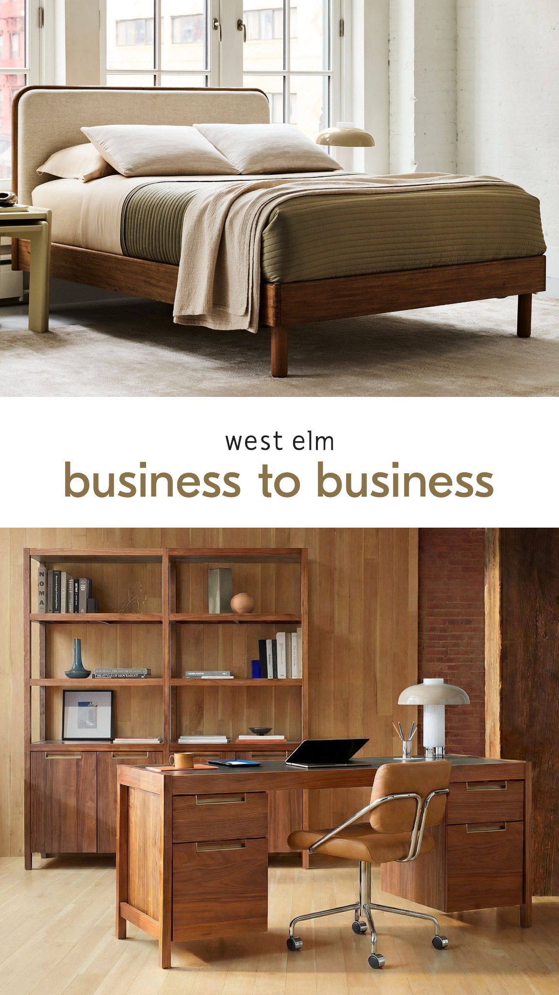 West Elm Facebook ad