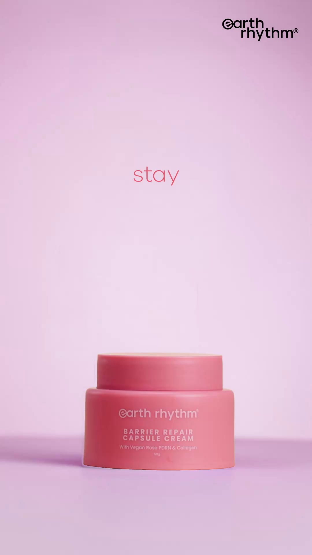 Earth Rhythm Facebook ad: Pop. Blend. Glow.