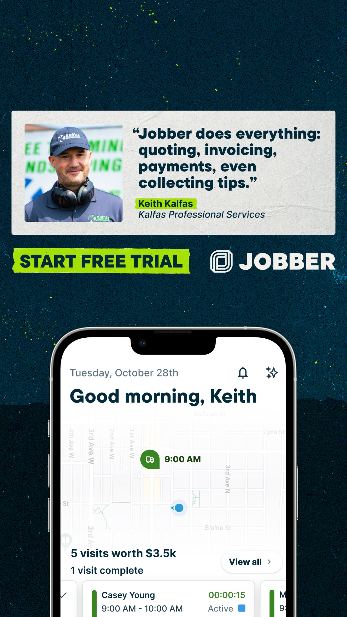 Keith Kalfas Facebook ad