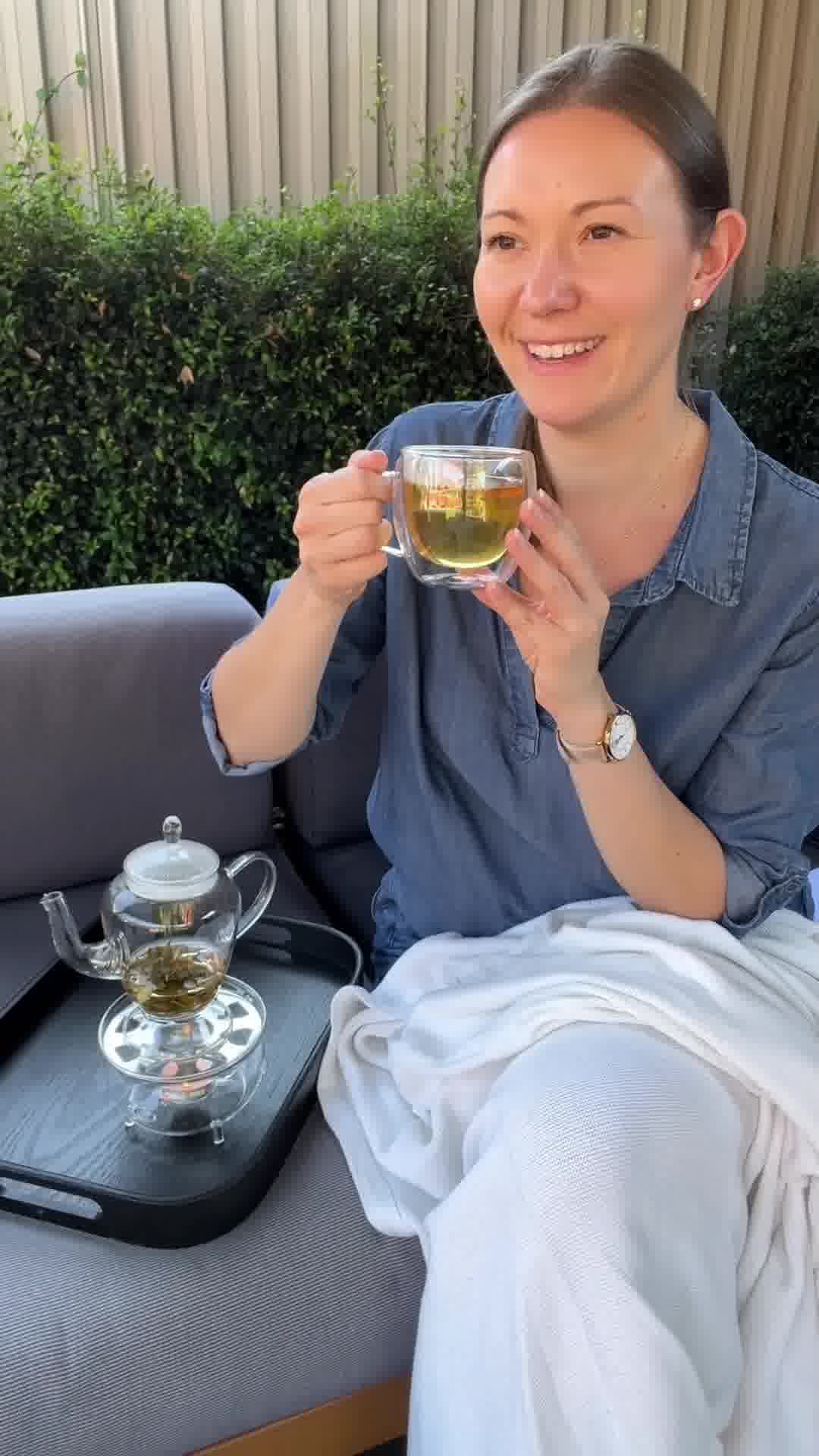 Tea Blossoms Facebook ad from Aug 2, 2026