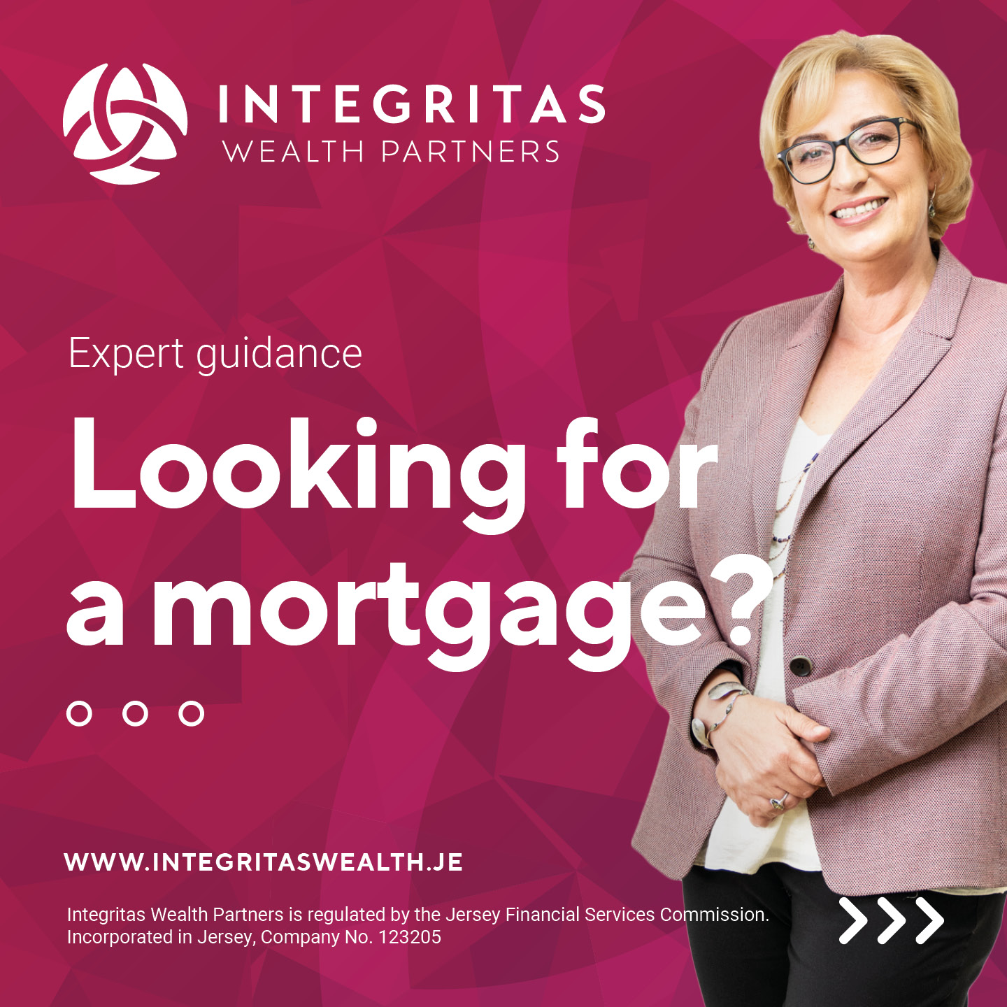 Integritas Wealth Partners Facebook ad: Whether you’re buying your first home, upgrading, or…