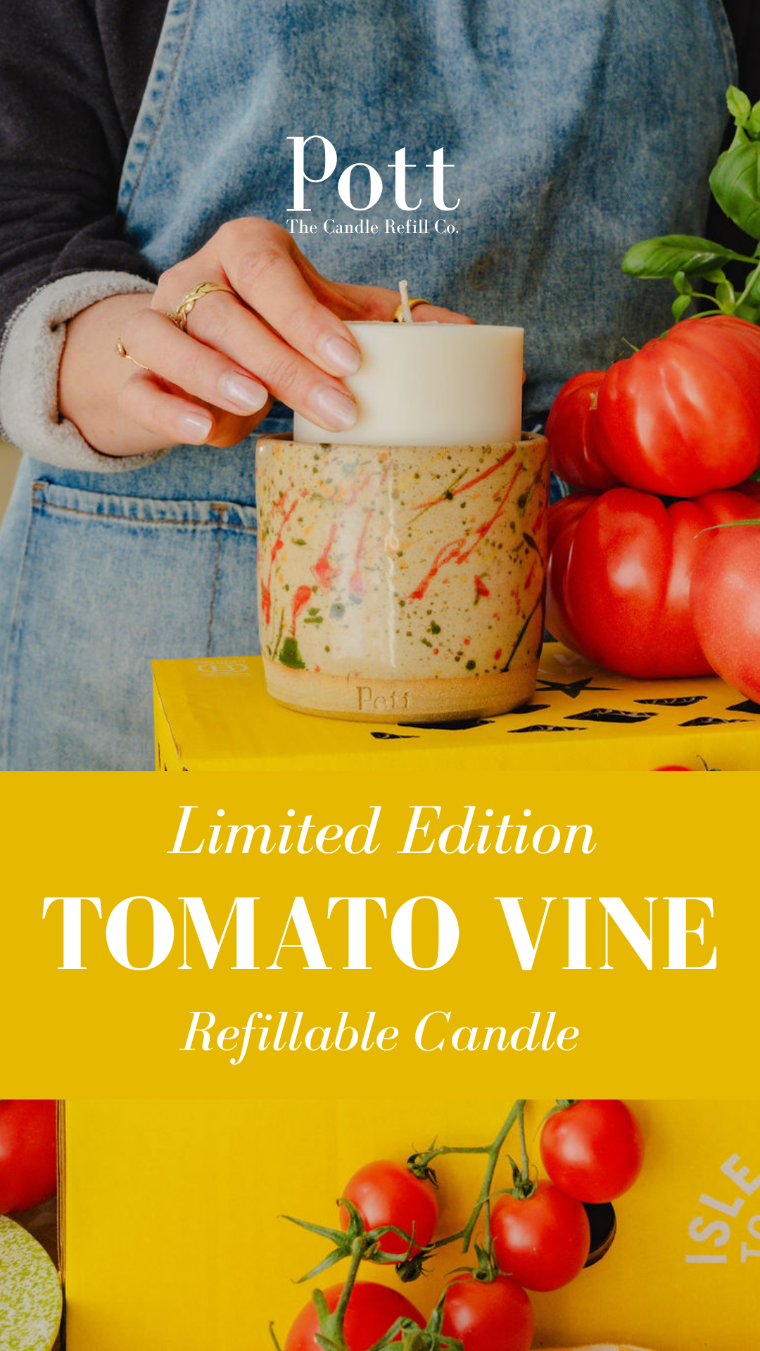 Pott Candles Facebook ad
