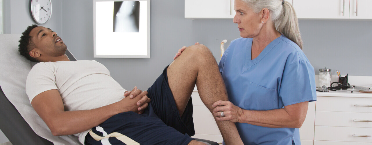 iMotion Physical Therapy Facebook ad: Hip and joint pain and knee pain can…