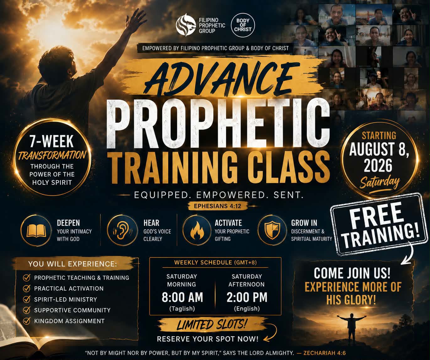 Filipino Prophetic Group Facebook ad