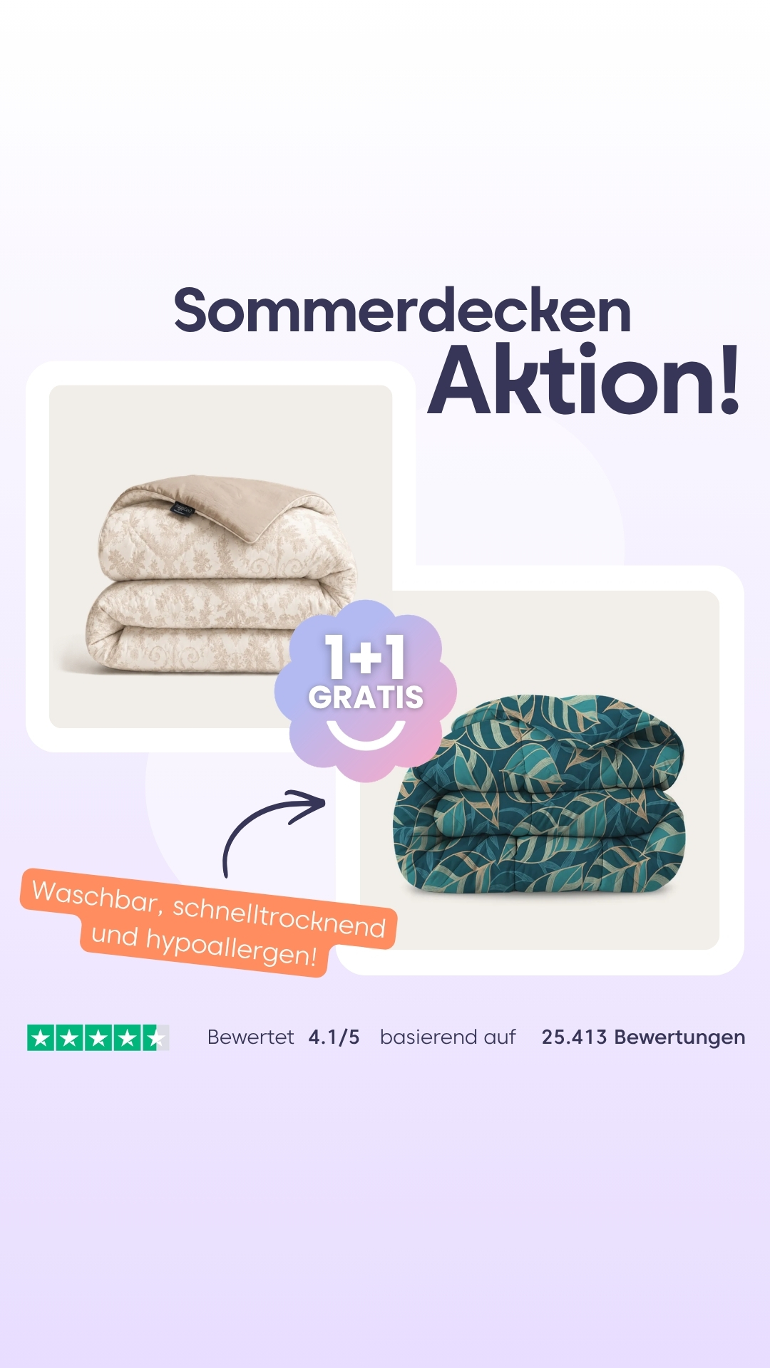 Thehappybed.de Facebook ad
