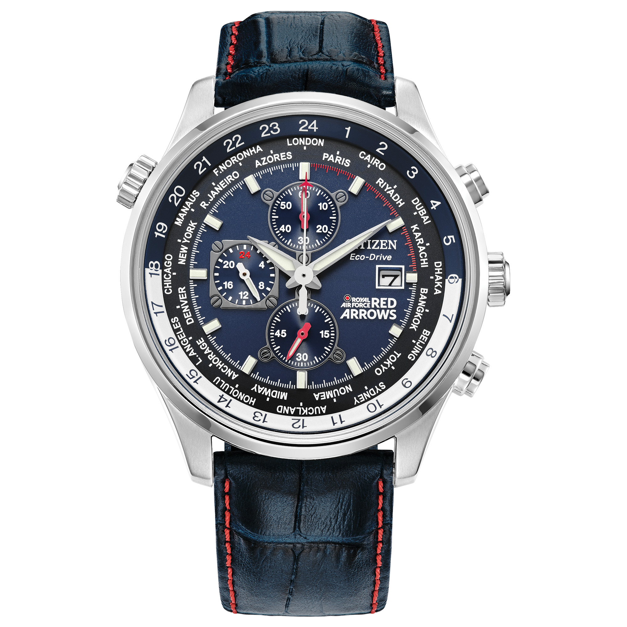 Citizen Watch UK Facebook ad: Discover our thrilling collection of Red Arrows watches.