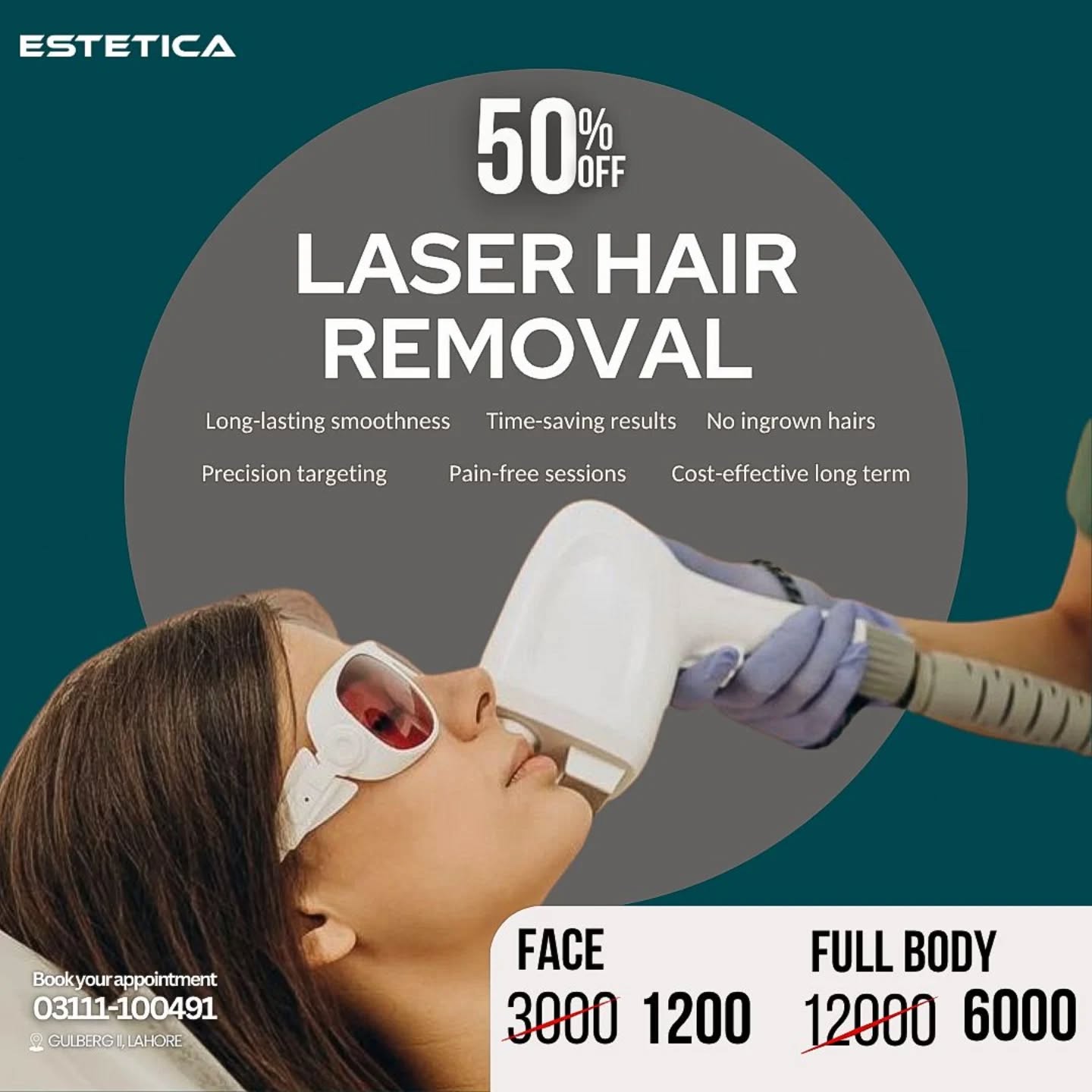 Estetica Pakistan Faisal Town  Facebook ad